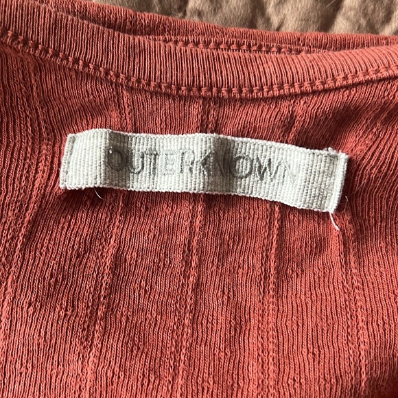 Outerknown Joni long sleeve Pointelle Tee - Picture 7 of 7